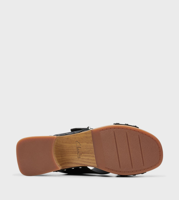 Clarks  Shoes - Black Platforms