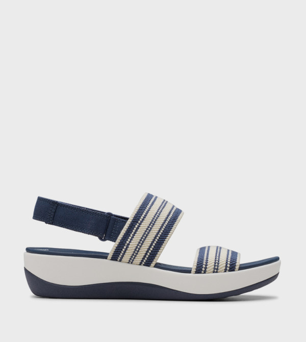 Clarks  Shoes - Blue Wedges