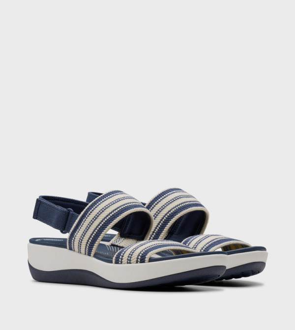 Clarks  Shoes - Blue Wedges