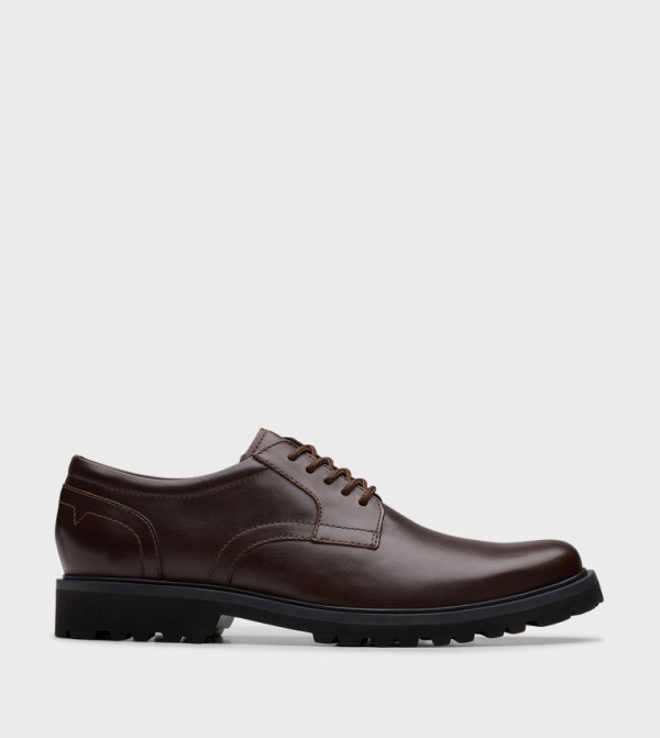 Clarks Clarks - Brown Formal Lace-Up Shoes