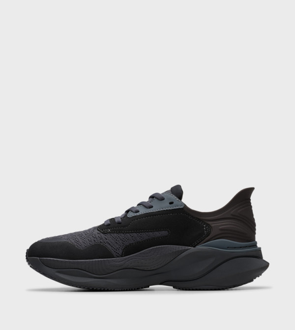 Clarks  Training Shoes - Black Training Shoes