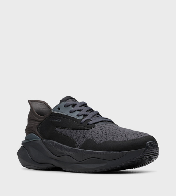 Clarks  Training Shoes - Black Training Shoes