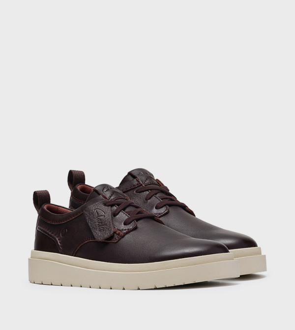 Clarks  Sneakers - Brown Low Top