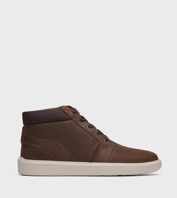 Clarks  Boots - Brown Lace up Boots