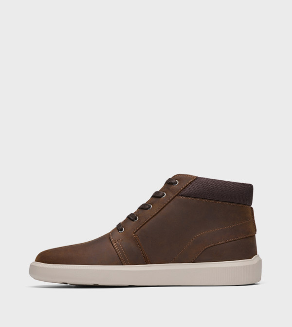 Clarks  Boots - Brown Lace up Boots