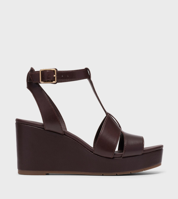 Clarks Wedges - Brown Wedges