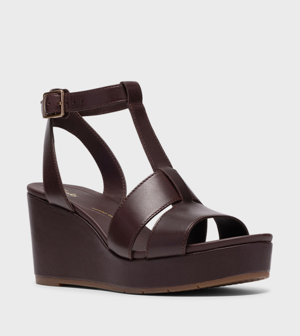 Clarks Wedges - Brown Wedges