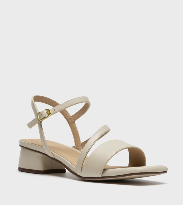 Clarks  Heels - Beige Heels