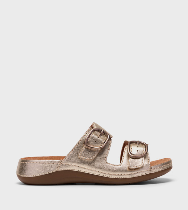 Clarks  heatwave-ready-w - Beige Flat Sandals