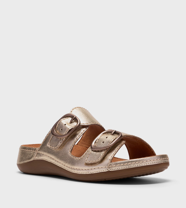 Clarks  heatwave-ready-w - Beige Flat Sandals