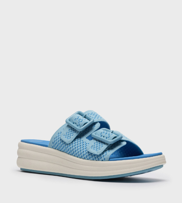 Clarks  Wedges - Blue Wedges