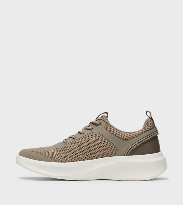 Clarks Clarks - Taupe Running Shoes