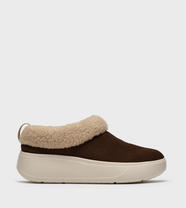 Clarks  Casual Slip-ons - Brown Casual Slip-ons