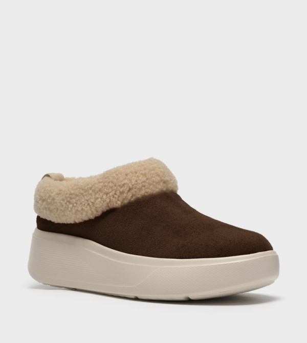 Clarks  Casual Slip-ons - Brown Casual Slip-ons