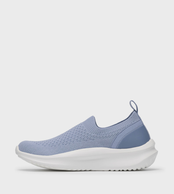 Clarks - Blue Casual Slip-ons