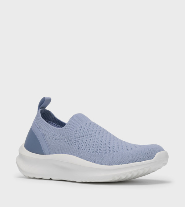 Clarks - Blue Casual Slip-ons