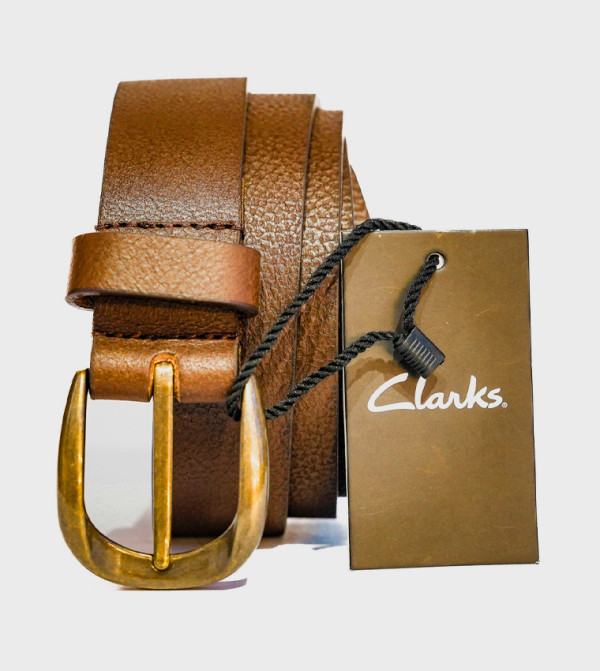 Clarks Belts - Brown Leather Belts