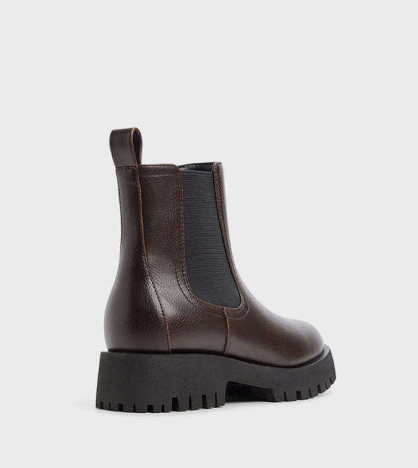 كول ات سبرنج  أحذية الكاحل - بني  Ankle length Boots