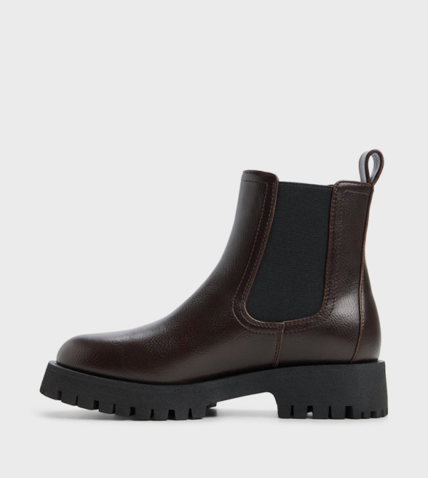كول ات سبرنج  أحذية الكاحل - بني  Ankle length Boots