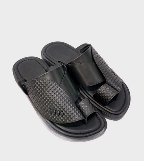 Clarks  Arabic Sandals - BLACK Arabic Sandals