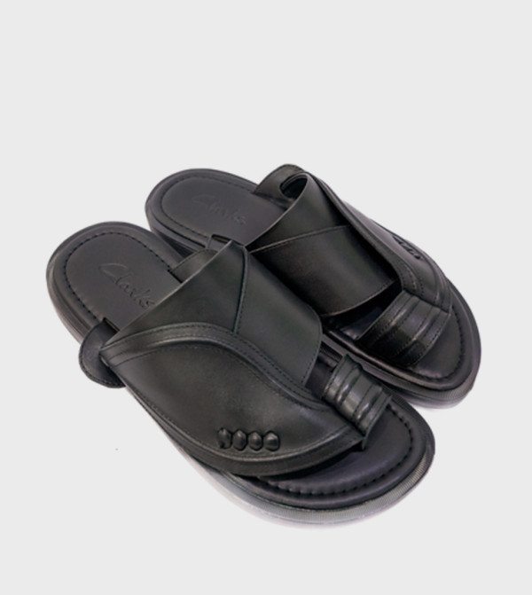 Clarks  Arabic Sandals - BLACK Arabic Sandals