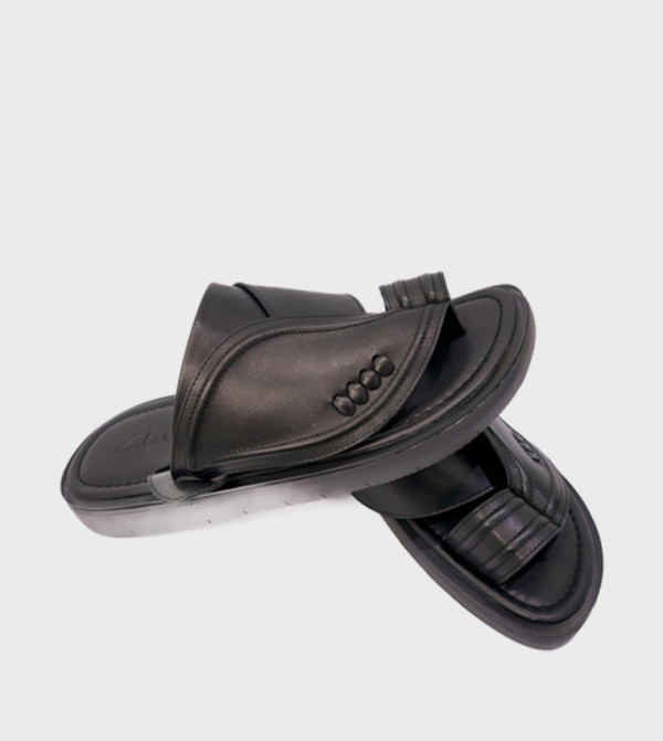Clarks  Arabic Sandals - BLACK Arabic Sandals