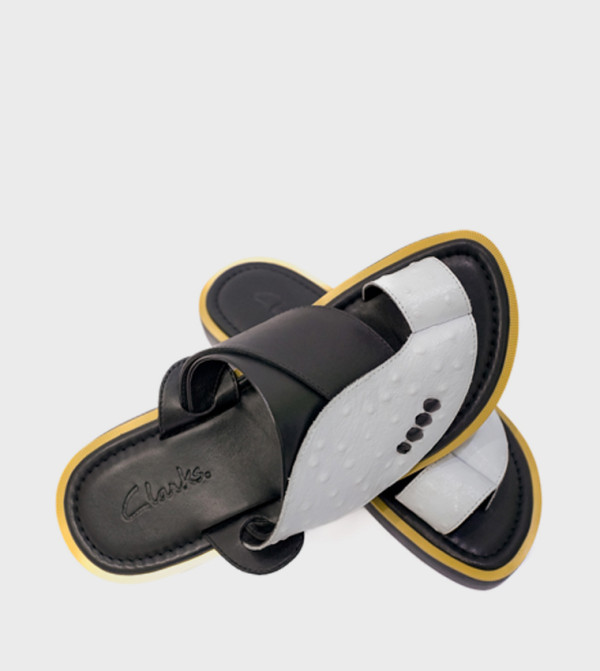 Clarks  Arabic Sandals - White Arabic Sandals