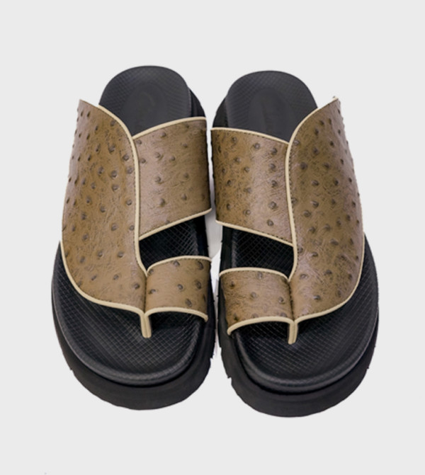Clarks  Arabic Sandals - Brown Arabic Sandals