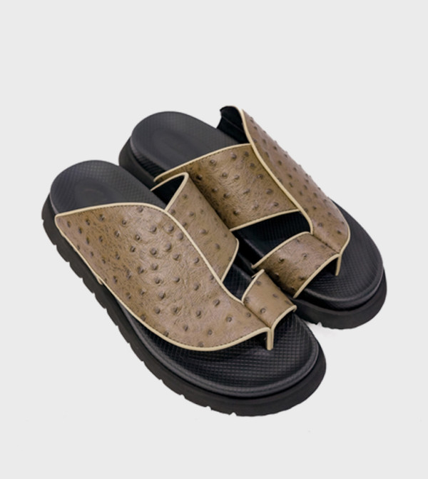 Clarks  Arabic Sandals - Brown Arabic Sandals
