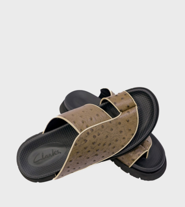 Clarks  Arabic Sandals - Brown Arabic Sandals