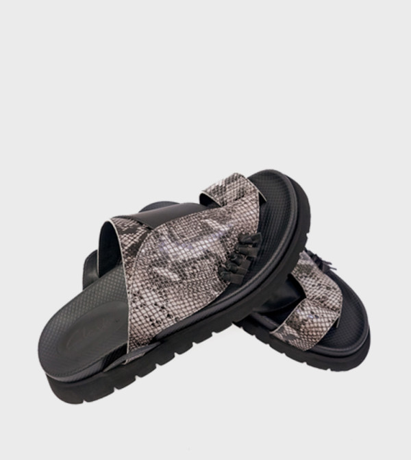 Clarks  Arabic Sandals - BLACK Arabic Sandals