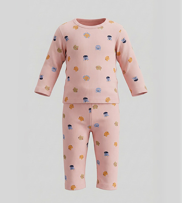BABIES & MORE Clothing - Peach Pyjama Set