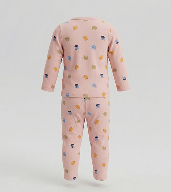 BABIES & MORE Clothing - Peach Pyjama Set