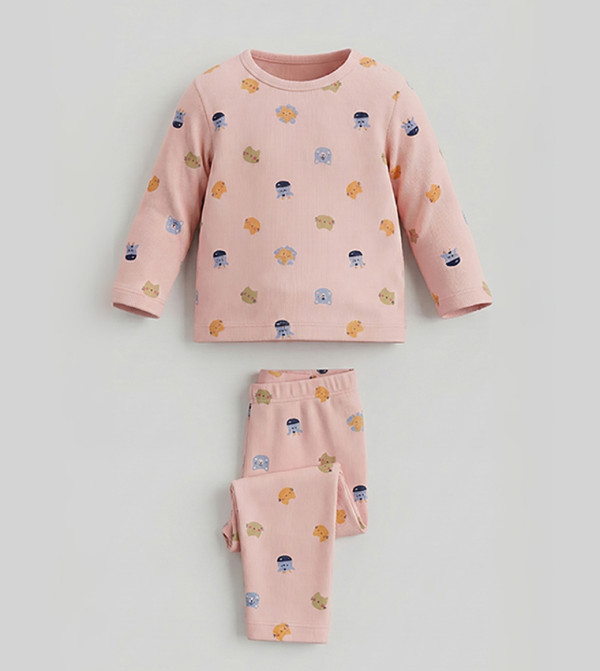 BABIES & MORE Clothing - Peach Pyjama Set