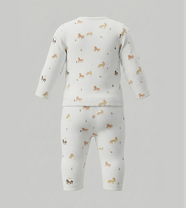 BABIES & MORE  Clothing - Cream Pyjama Set
