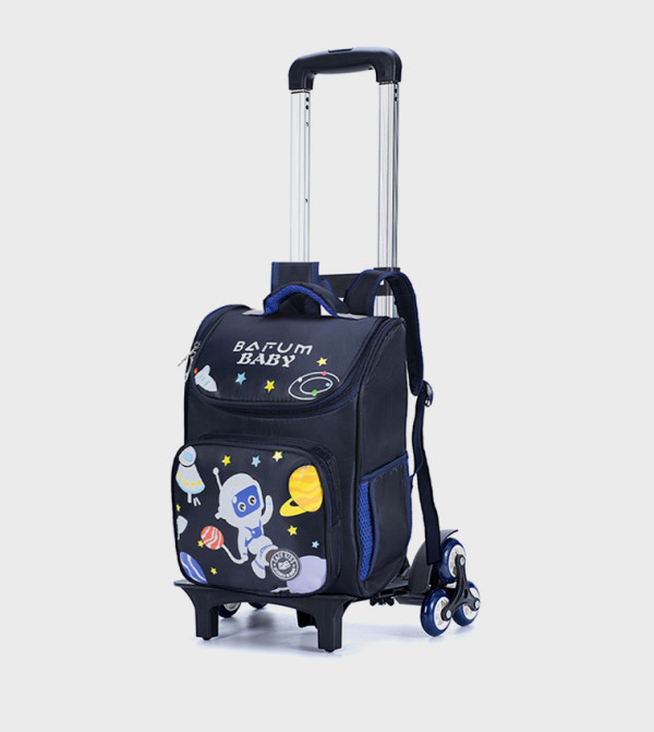 Eazy Kids Eazy Kids @ Sambox - Navy Trolley Backpack Set