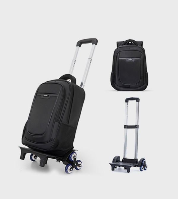Eazy Kids  Trolley Backpack - BLACK Trolley Backpack