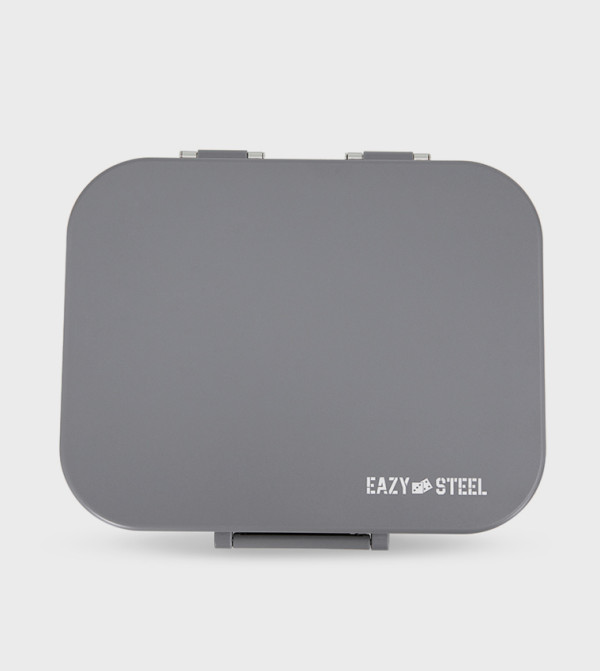 Eazy Kids School Supplies - Grey Lunch Box
