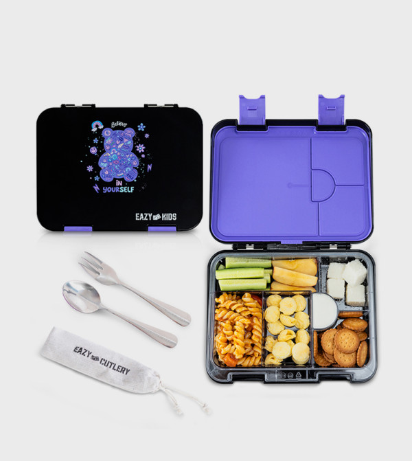 ايزي كيدز  علب غداء - أسود Lunch Box