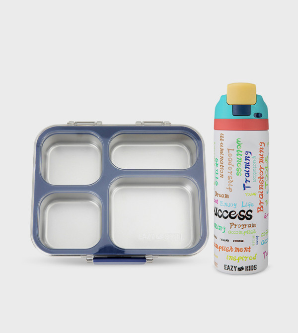 ايزي كيدز  قوارير ماء - أزرق Lunch Box