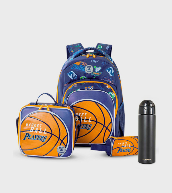 Eazy Kids  Backpack Set - Blue Backpack Set