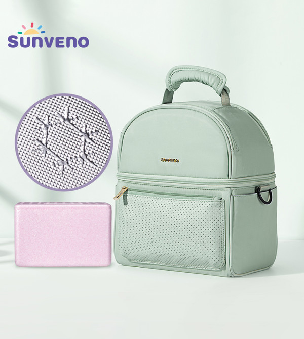 Sunveno Sunveno @ Sambox - Green Lunch Bag Set