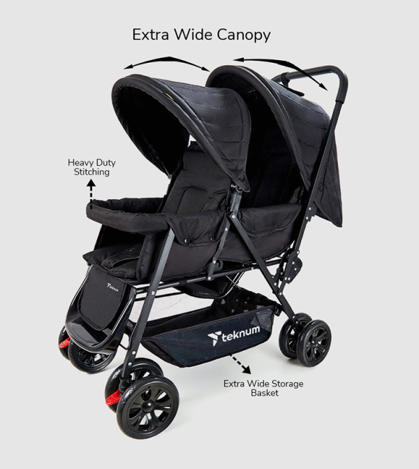 Teknum Teknum - Black Strollers & Travel Systems