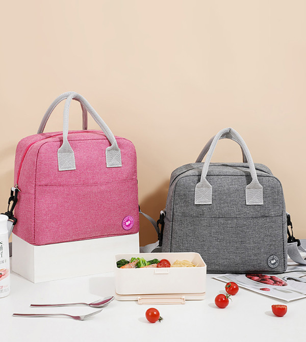 ايزي كيدز  طقم حقيبة الغداء - وردي طقم حقيبة الغداء
