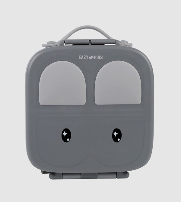 ايزي كيدز  طقم حقيبة الغداء - رمادي طقم حقيبة الغداء