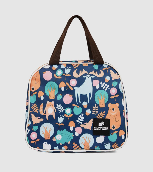 ايزي كيدز  طقم حقيبة الغداء - رمادي طقم حقيبة الغداء