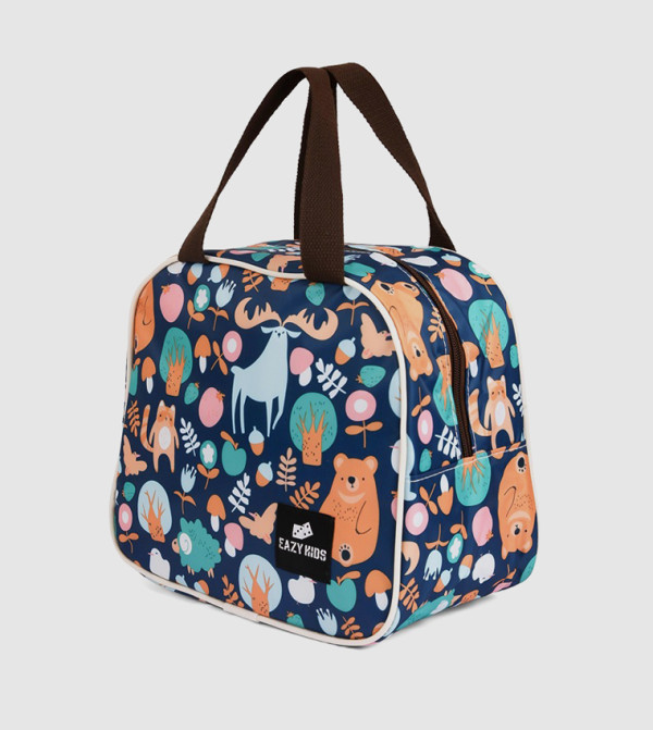ايزي كيدز  طقم حقيبة الغداء - وردي طقم حقيبة الغداء
