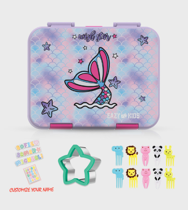 Eazy Kids Trolley Backpack Set - Purple Trolley Backpack Set