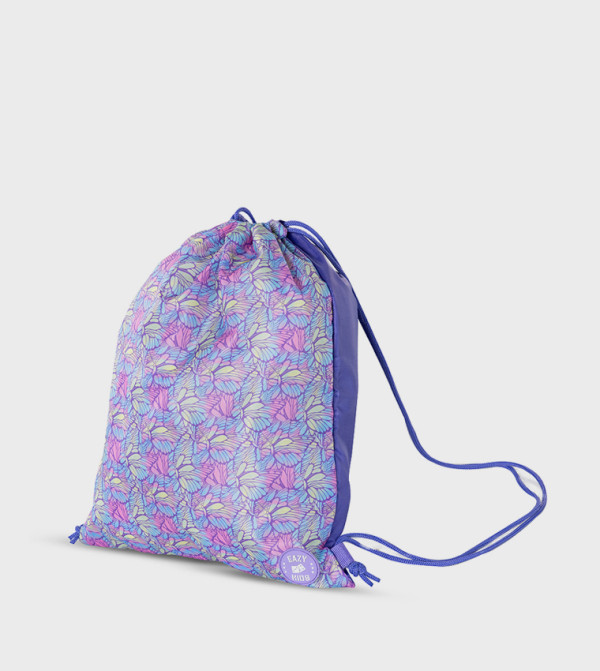 Eazy Kids  - Purple Trolley Backpack Set