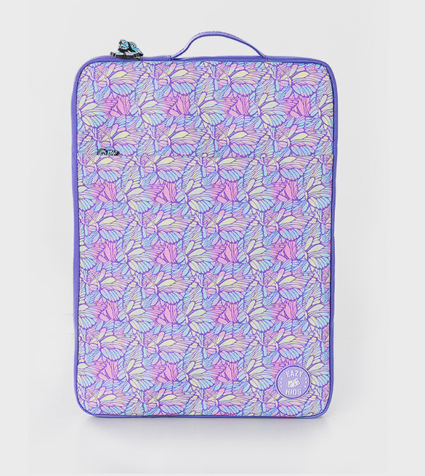 Eazy Kids  - Purple Trolley Backpack Set